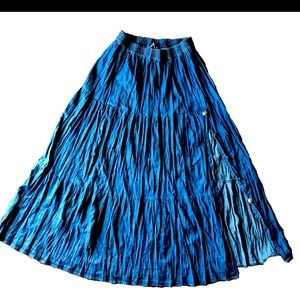 Crazy Cowgirl Denim Skirt- Medium